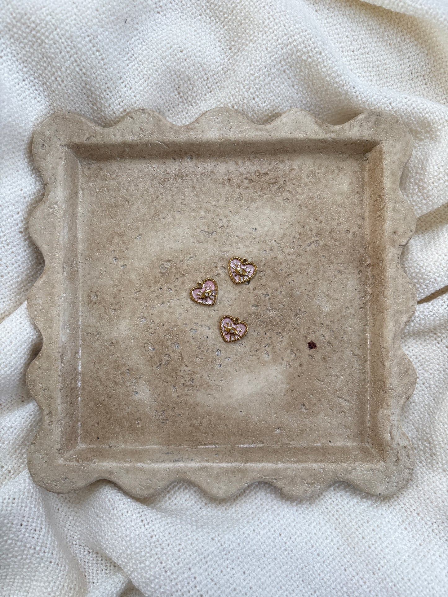 pendentif cœur œil