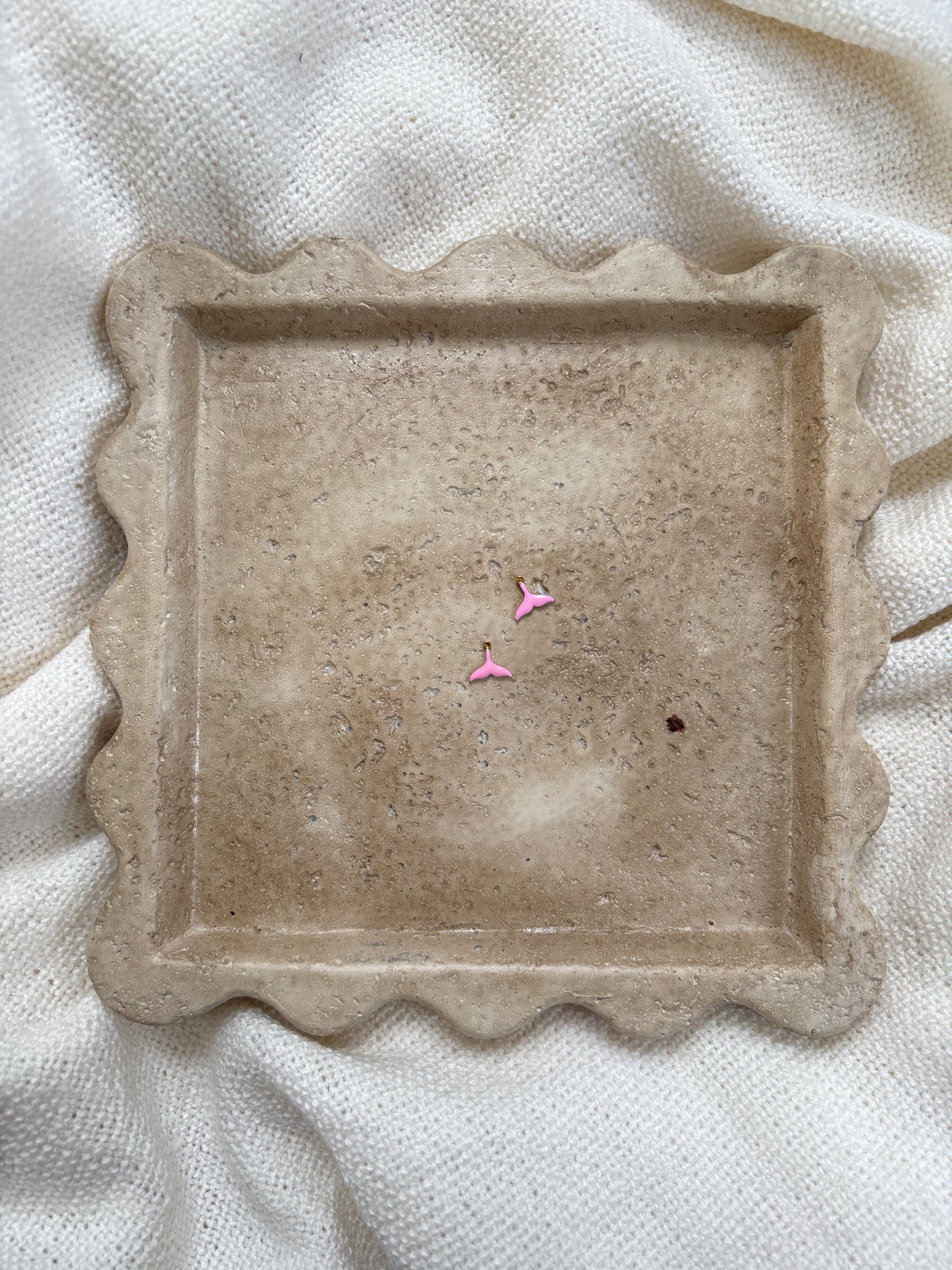 Pendentif poisson rose