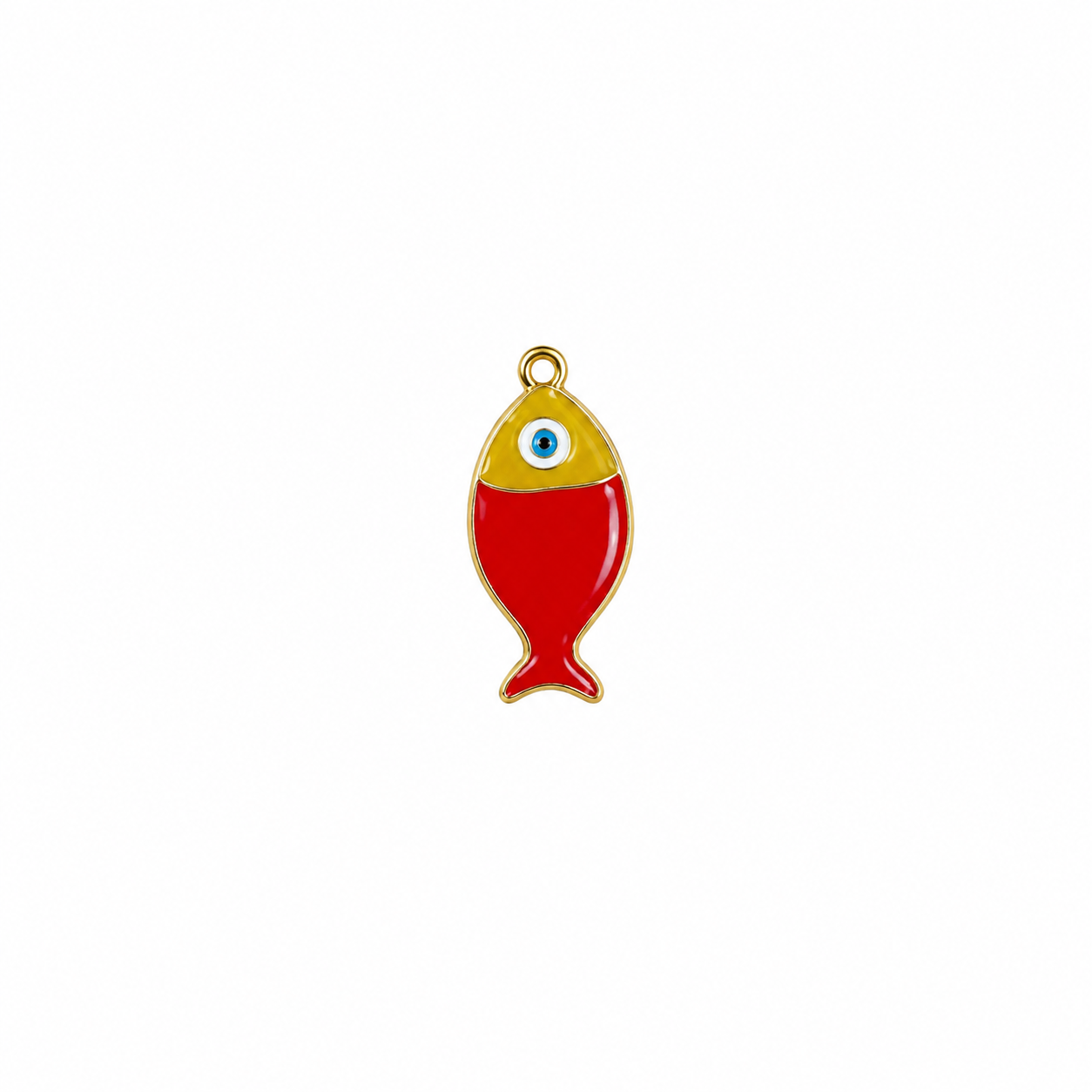 pendentif poisson rouge