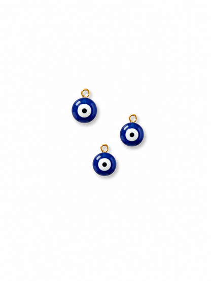 pendentif œil bleu électrique