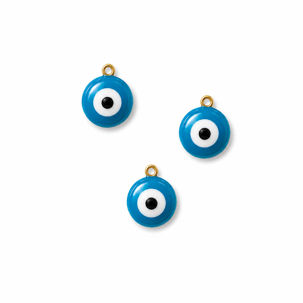 pendentif œil bleu