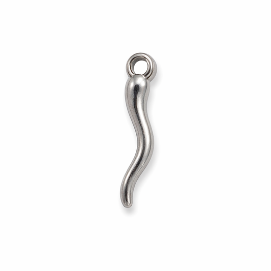 Pendentif piment argent