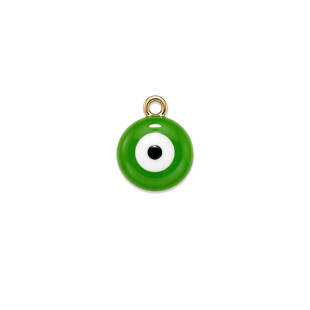 Pendentif œil vert
