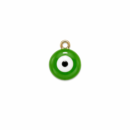 Pendentif œil vert