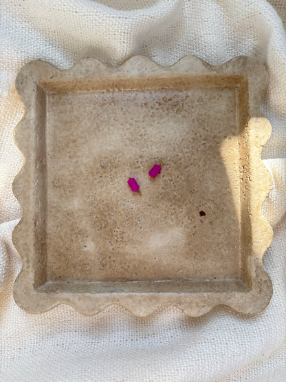 pendentif pierre fushia
