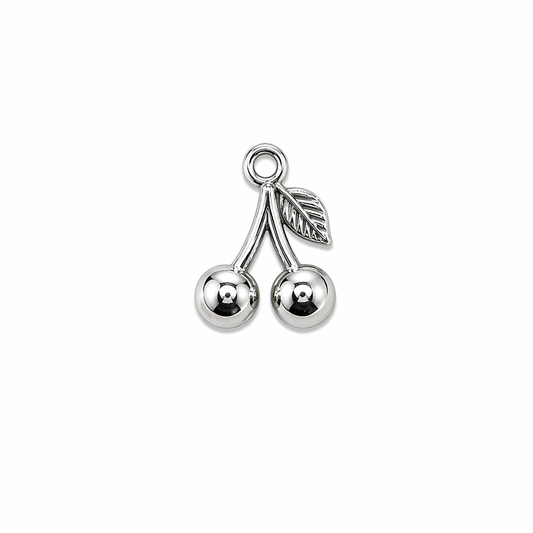 pendentif cerise argent