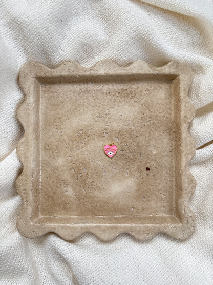 Pendentif cœur œil
