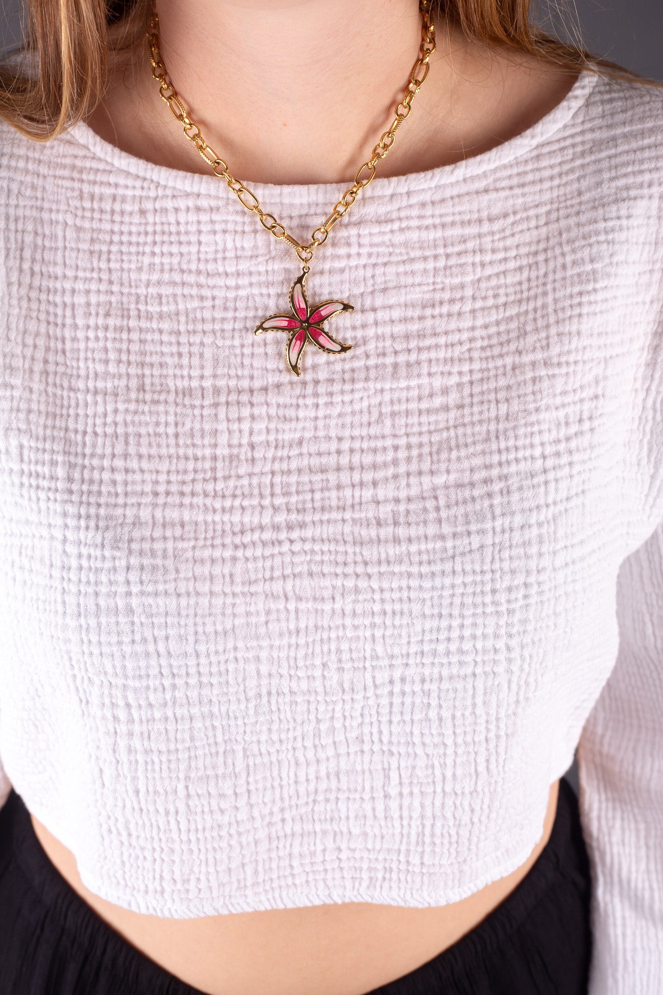 Collier fleur