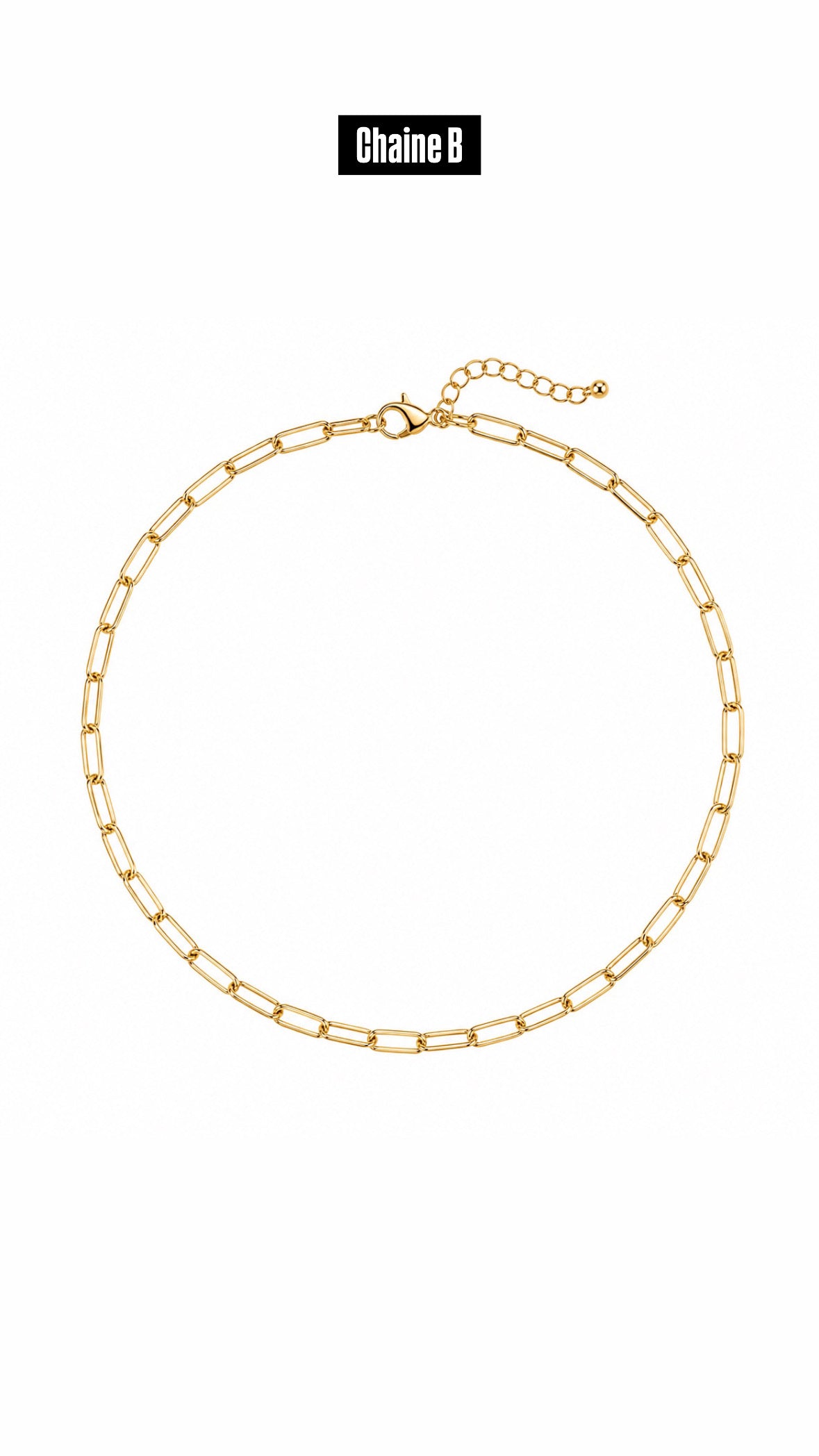 Personnalisation collier