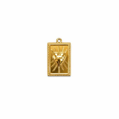 pendentif cadre cœur