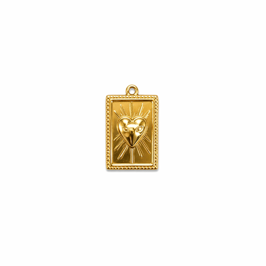 pendentif cadre cœur