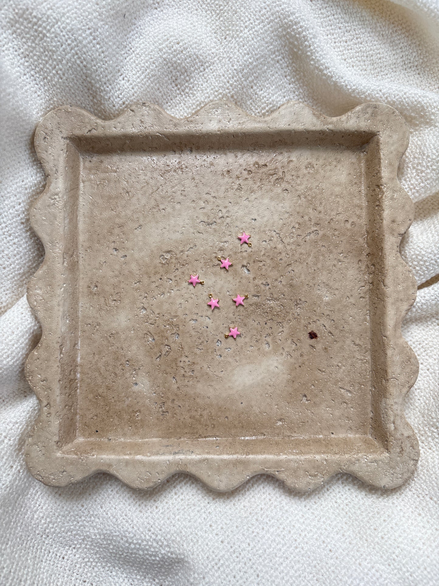 pendentif étoile rose