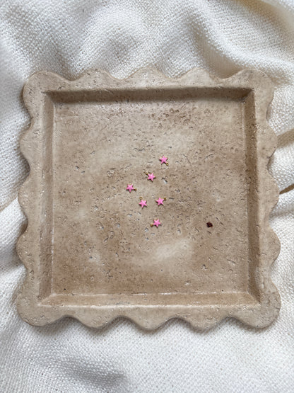 pendentif étoile rose