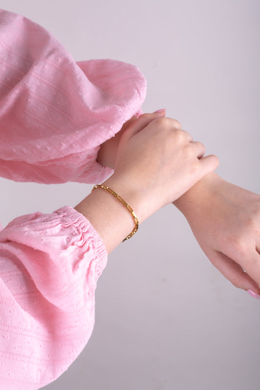 Bracelet grosse maille