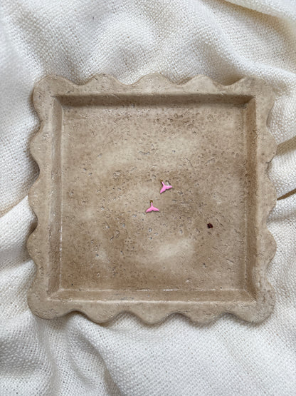 Pendentif poisson rose