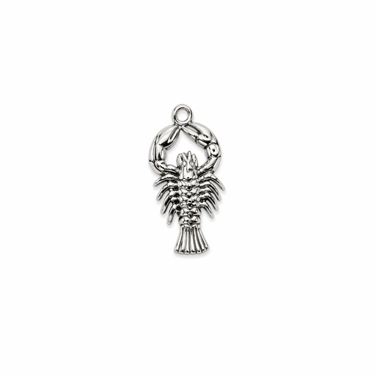 pendentif homard argent