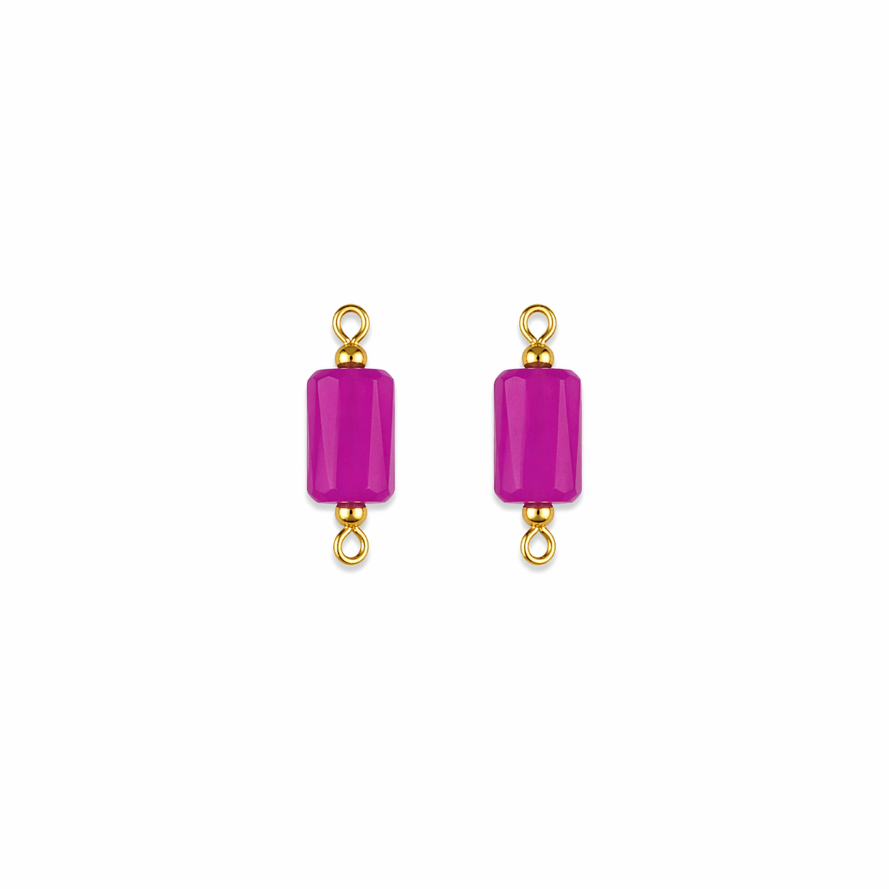 pendentif pierre fushia