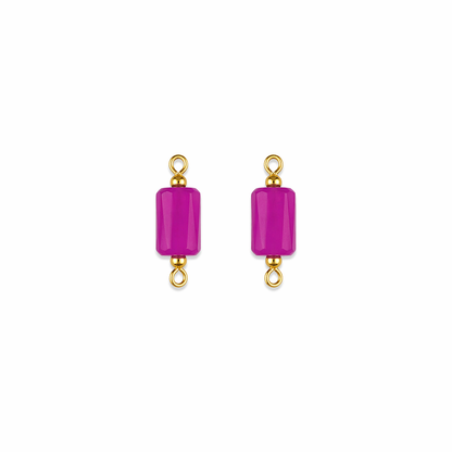 pendentif pierre fushia