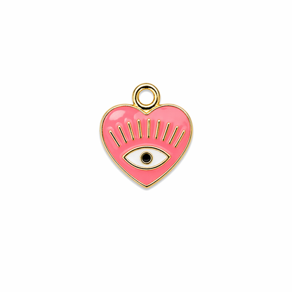 Pendentif cœur œil