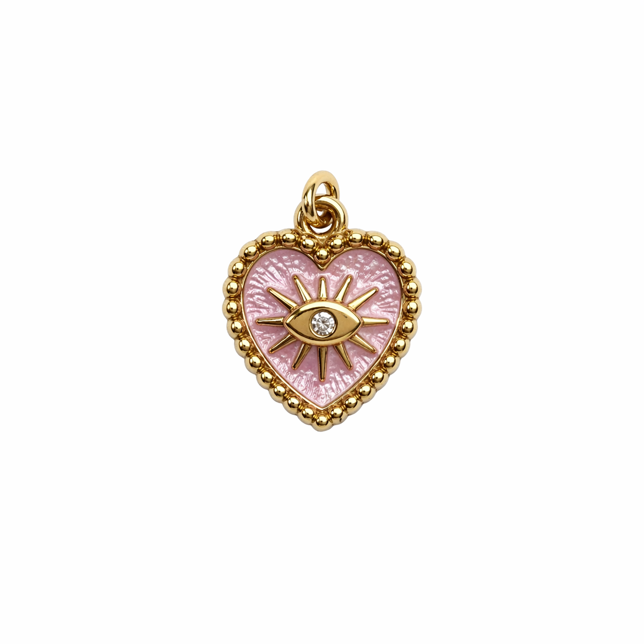 pendentif cœur œil