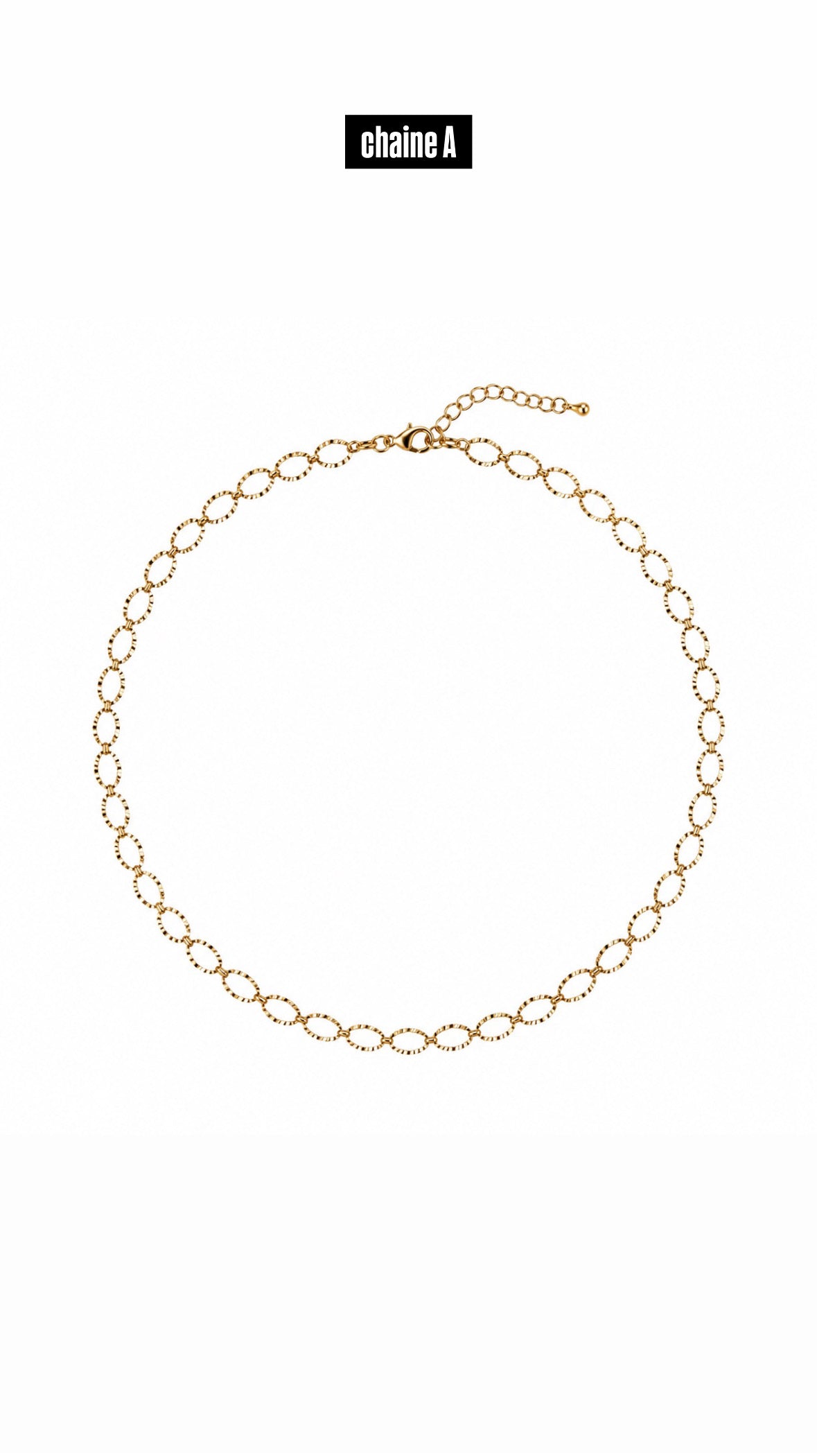 Personnalisation collier