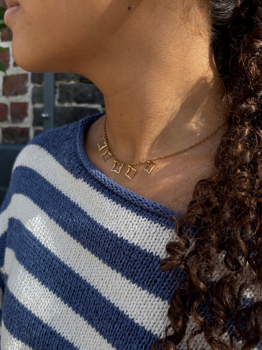 collier lilas