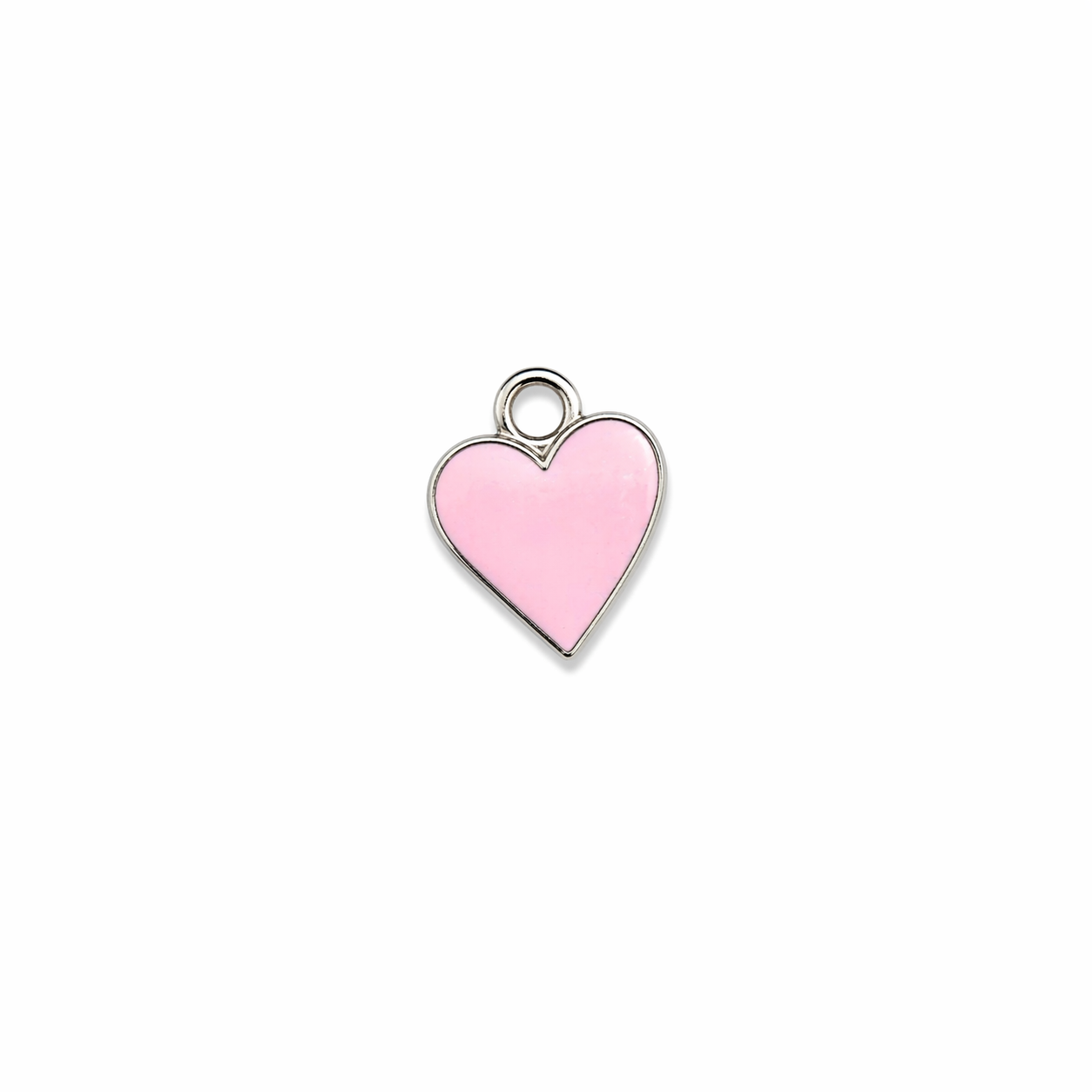 Pendentif cœur rose