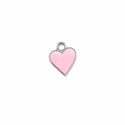 Pendentif cœur rose