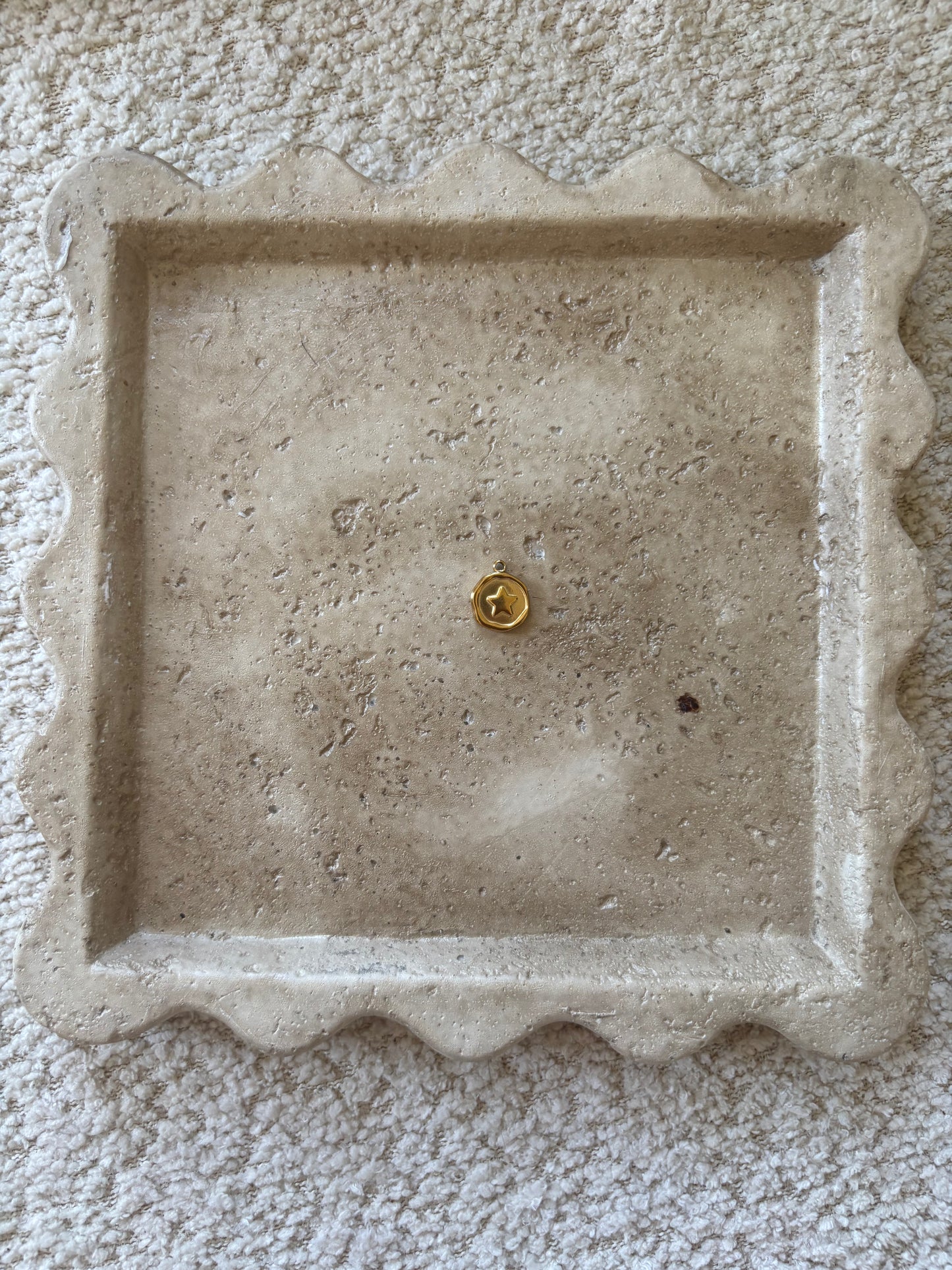 pendentif rond étoile