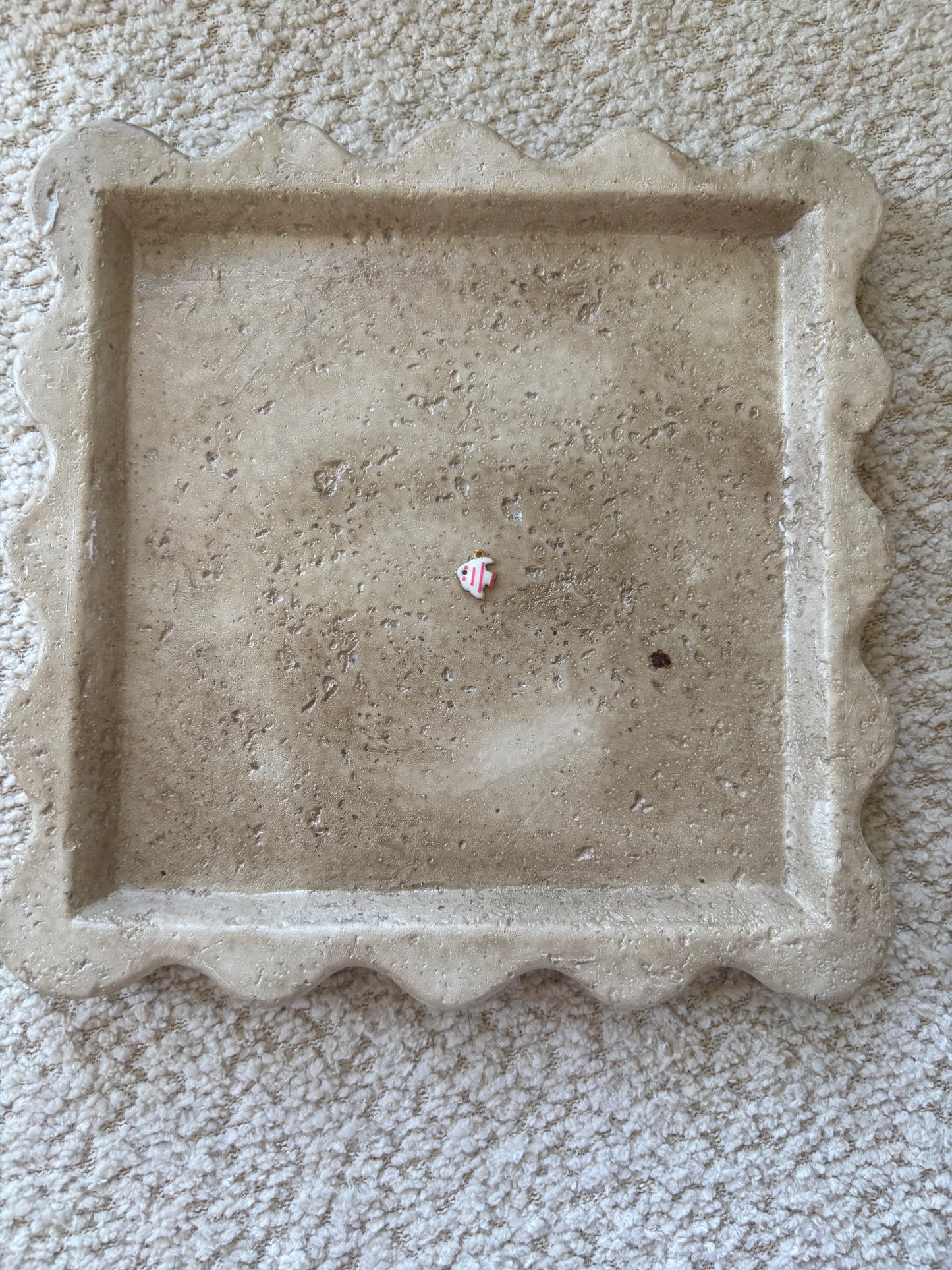 pendentif poisson rose